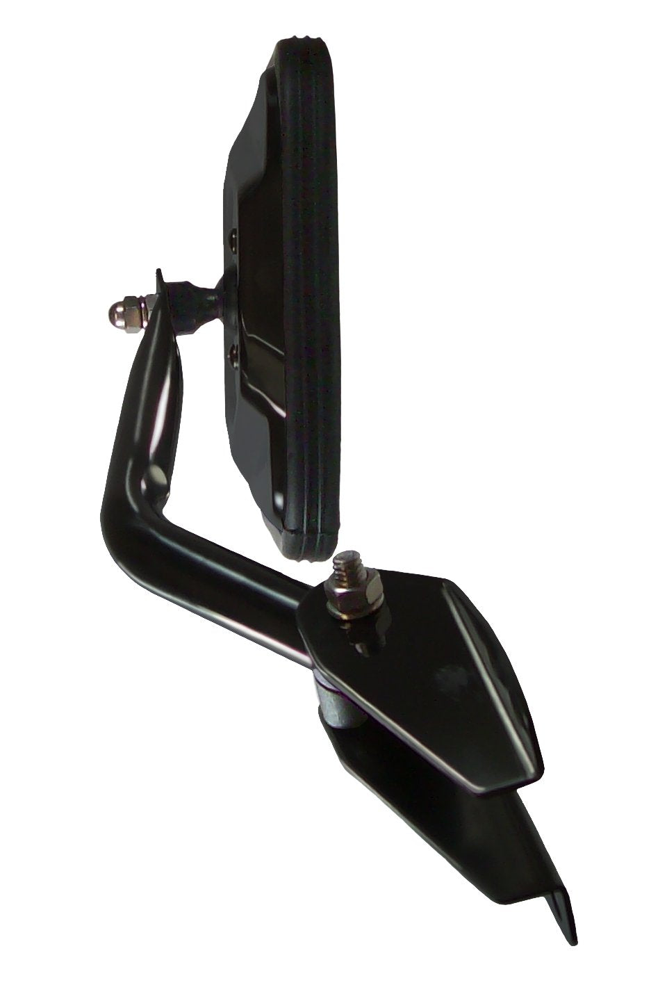 Jeep CJ CIPA 44650 Manual Replacement Driver Side Mirror, Black OE Style
