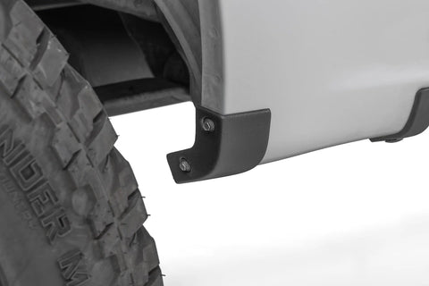 Mud Flap Delete Rough Country for Ford F-150 (2021-2025) - Heavy-Duty Tri-Blend ABS, Easy Install, Includes Rear Deletes