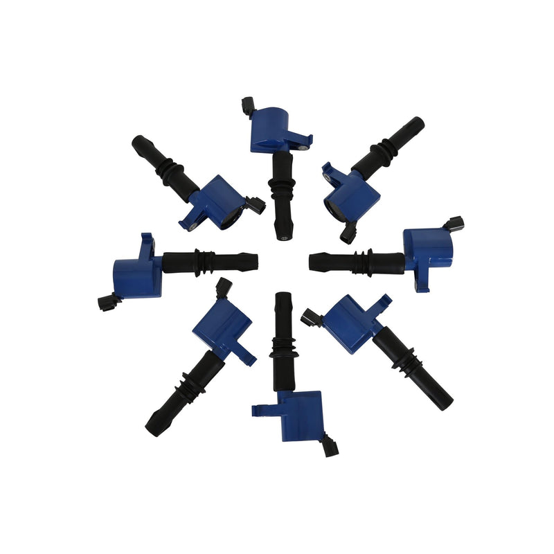SuperCoil ACCEL 140033B-8 Ignition Coil - Blue - 8-Pack