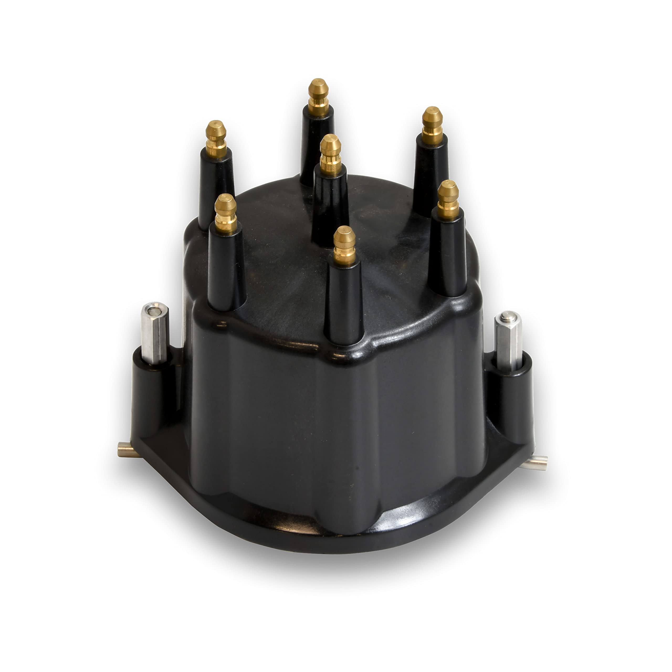 Distributor Cap Pertronix D657710 for 6 Cylinder; Marine Male (Black)