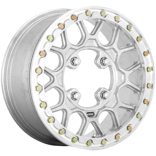 KMC KS235 14x10 Grenade Beadlock +0mm Machined Wheel Rim 14" Inch