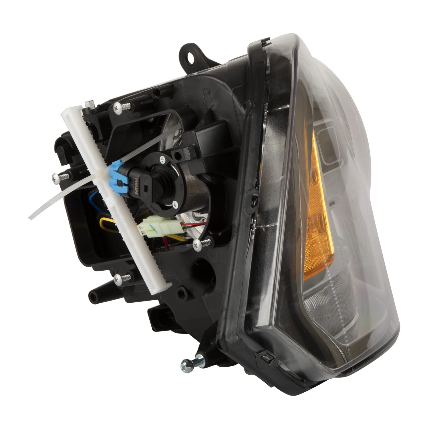 Right TYC Headlight Assembly Compatible with 2013-2015 Dodge Ram 1500 Pickup
