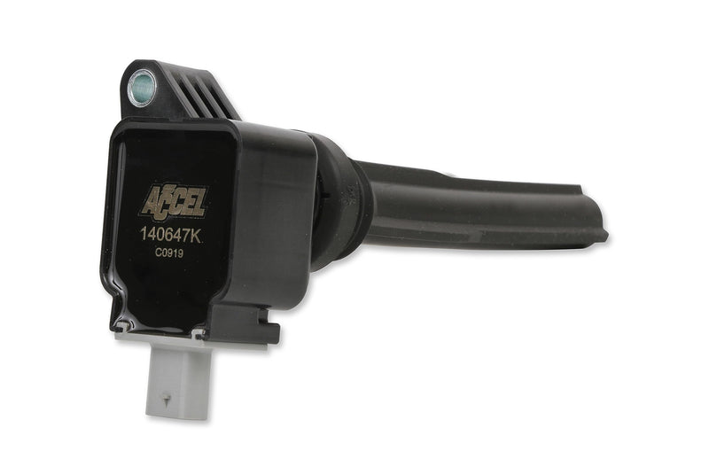 Ignition Coil ACCEL 140647K-6, Black, 6-pack