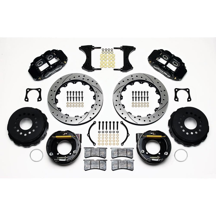 Rear P-Brk Kit, FNSL4R, 12.88" Drilled