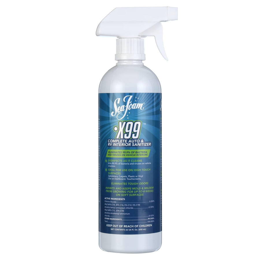 X99 Seafoam Complete Auto & Rv Interior Sanitiz