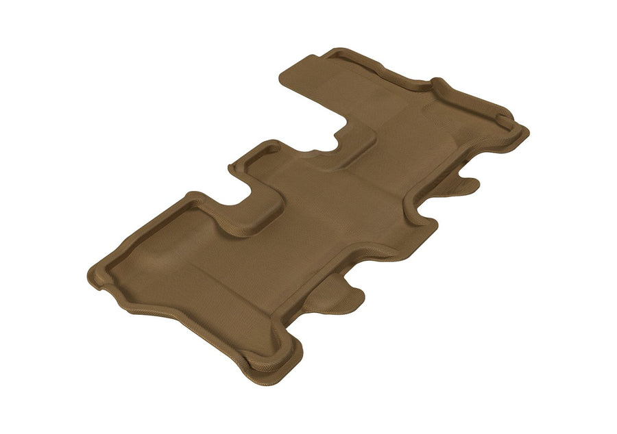 3D MAXpider KAGU Custom Fit Floor Mat (TAN) for 2007-2013 ACURA MDX - 3RD ROW