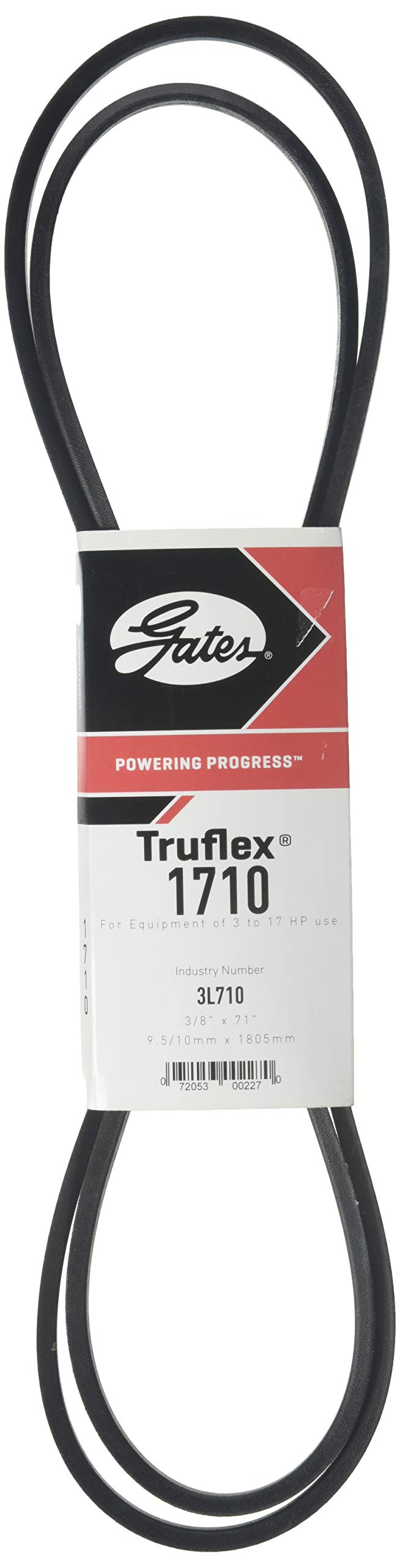 Gates Truflex 1710 Fhp Low Horse Power V Belt