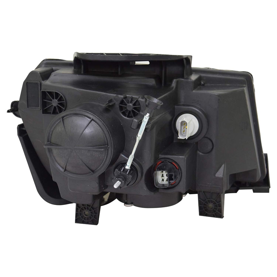 Left TYC Headlight Assembly Compatible with 2014-2015 Chevrolet Camaro