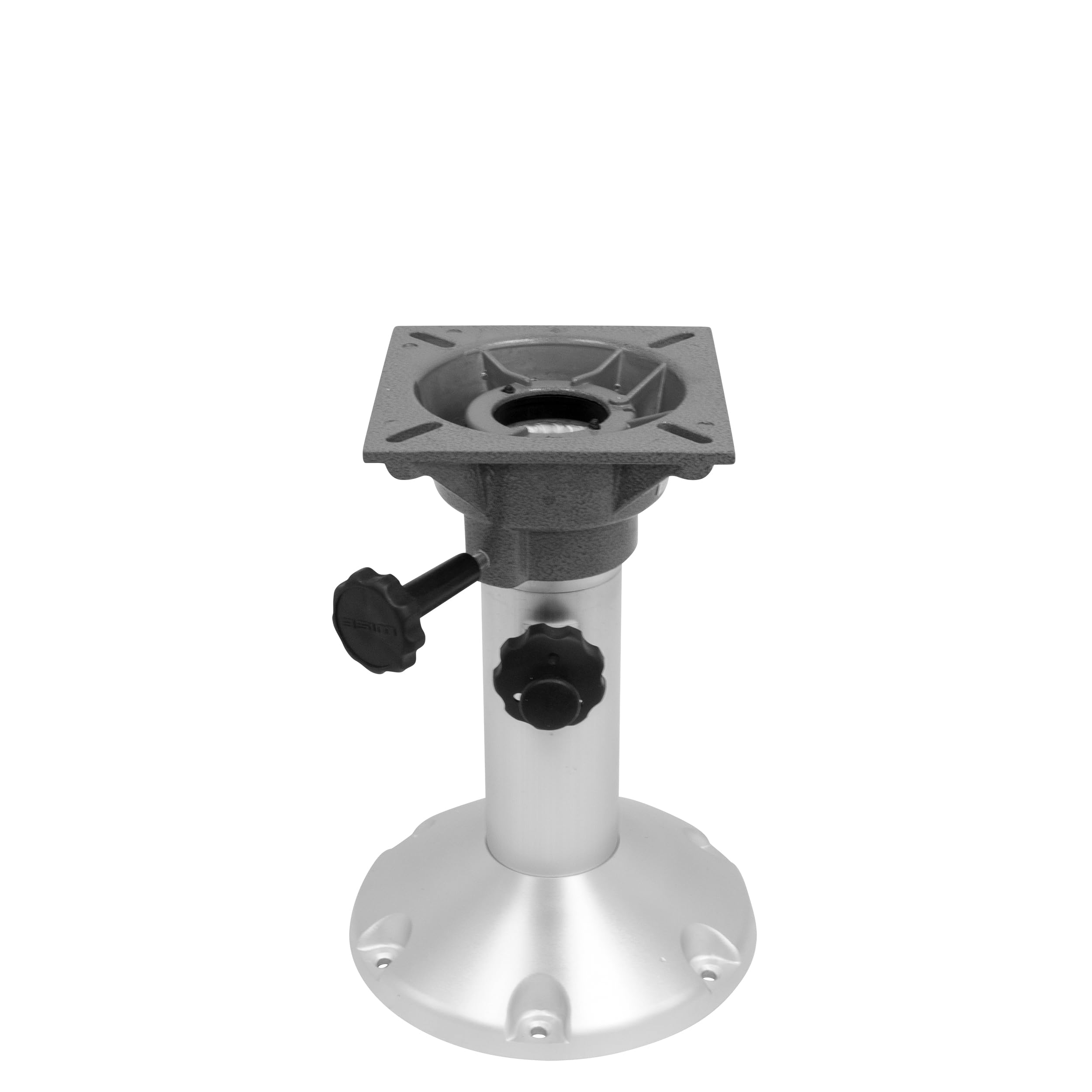 Boat Seat Pedestal Wise 8WP21-18S, Adjustable Height from 12" to 18", with Standard Seat Mount