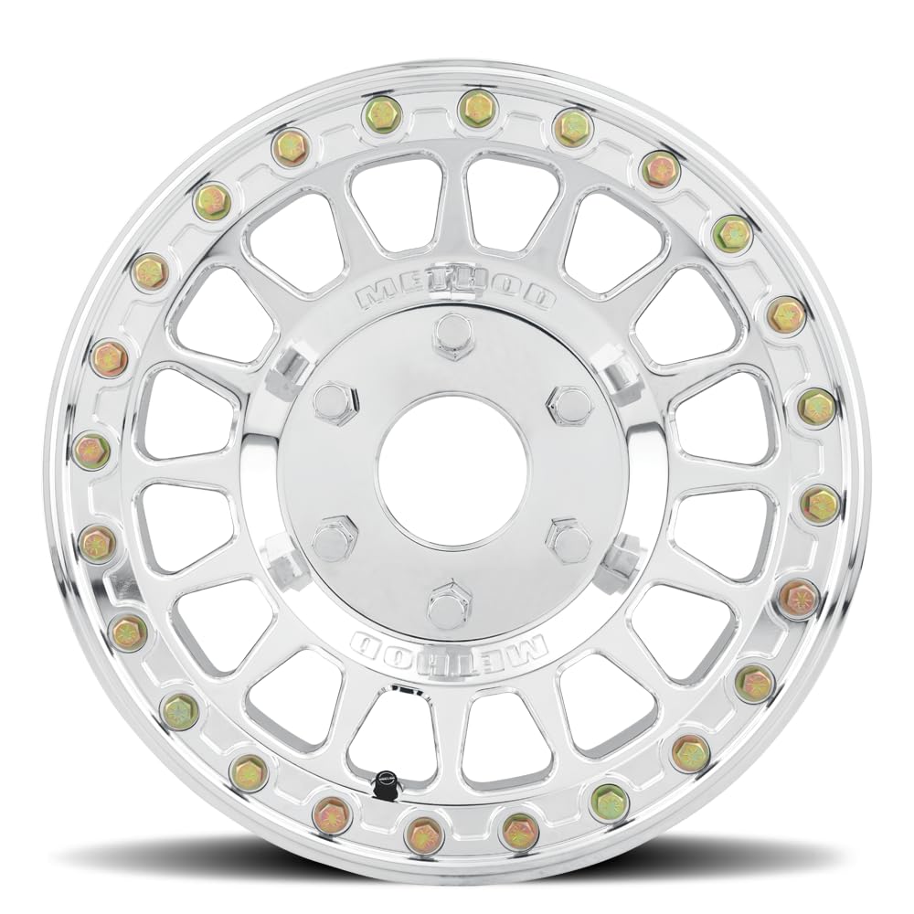Method Race Wheel 15x7" UTV Beadlock 6x5.5, 38mm offset 5.57" Backspace, MR413570601152B