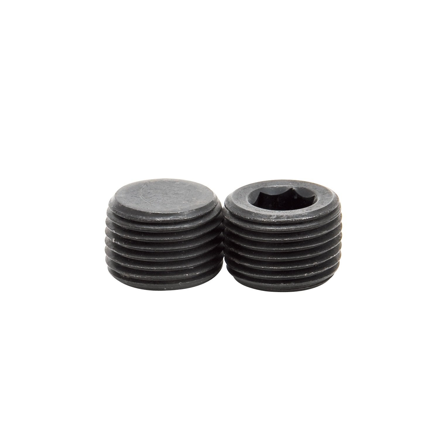 Internal Allen Head Edelbrock Pipe Plug Fittings - Set of 2