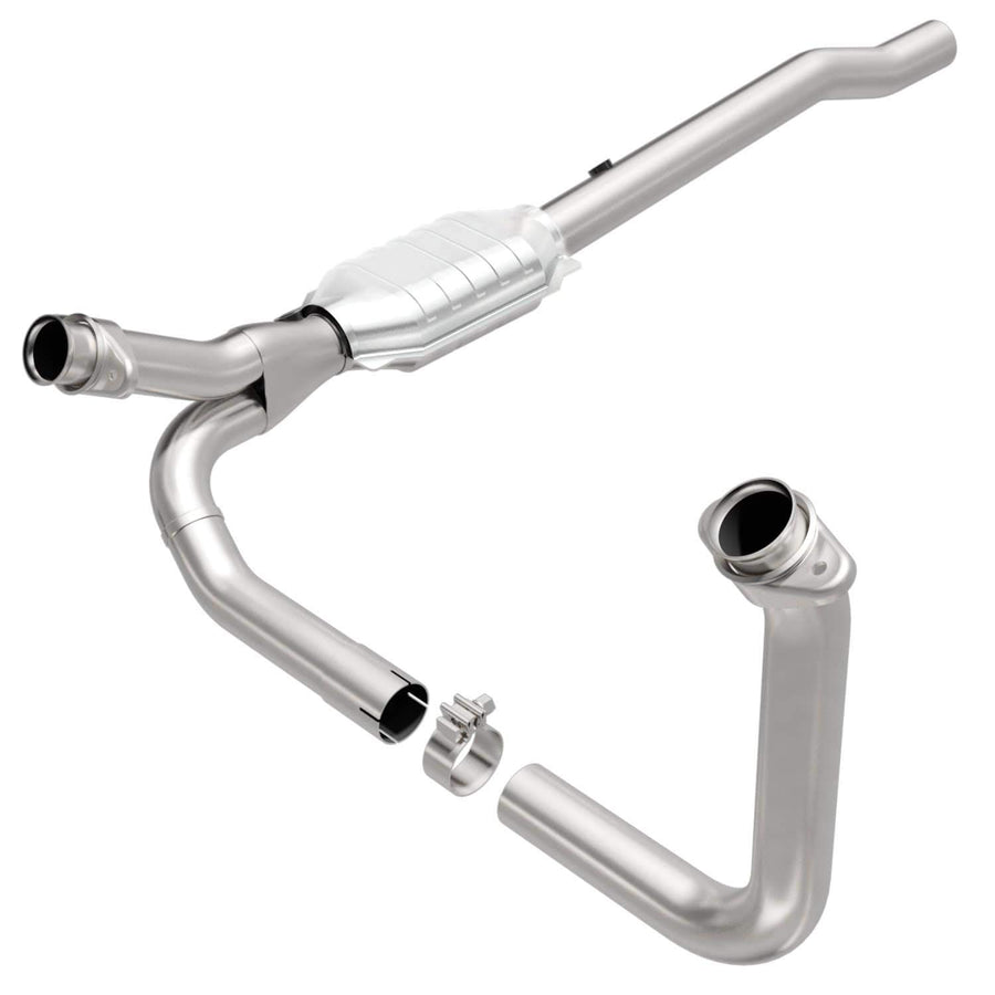 Large MagnaFlow Stainless Steel Direct Fit Catalytic Converter 93616