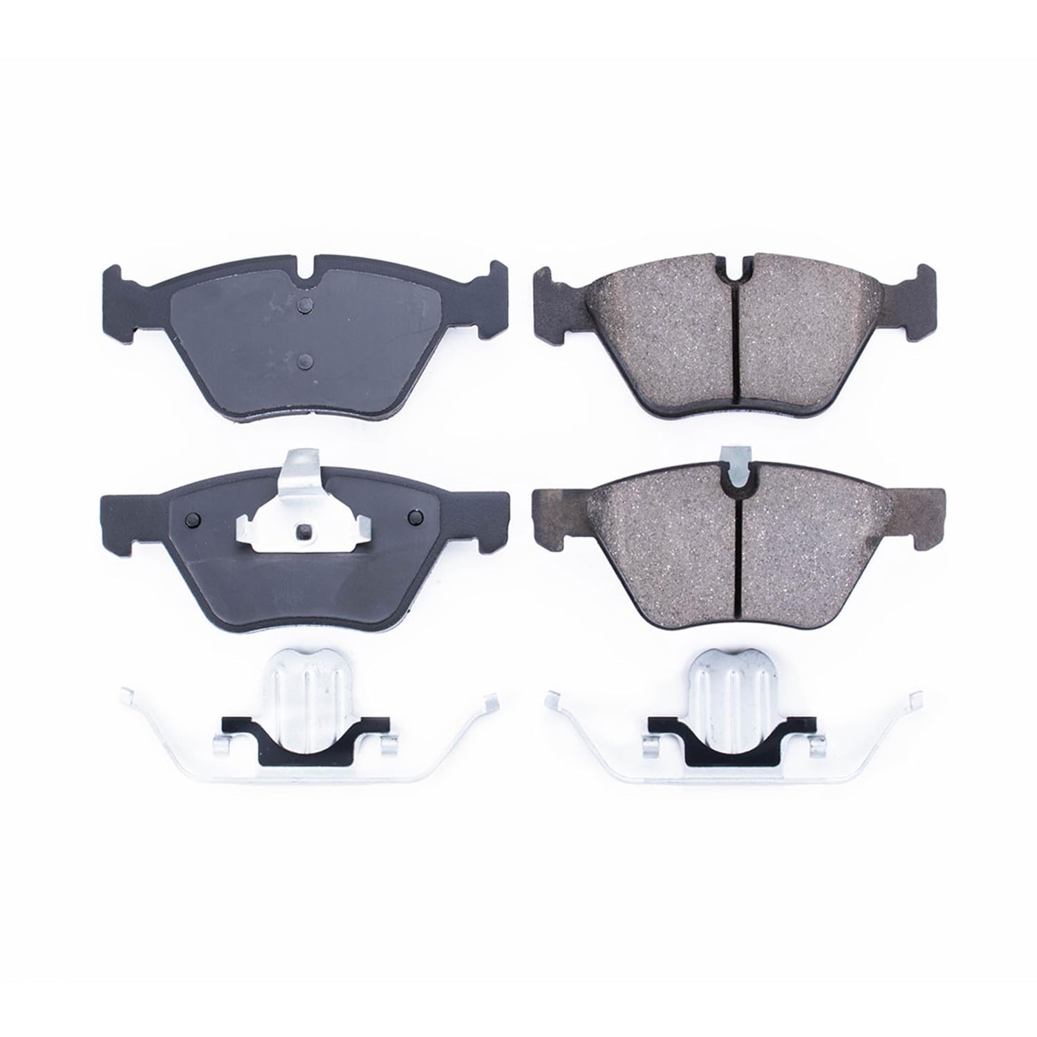 Power Stop Brake Kit Front For BMW 128i 2008-13 - Ceramic Brake Pads With Installation Hardware, 17-1061A