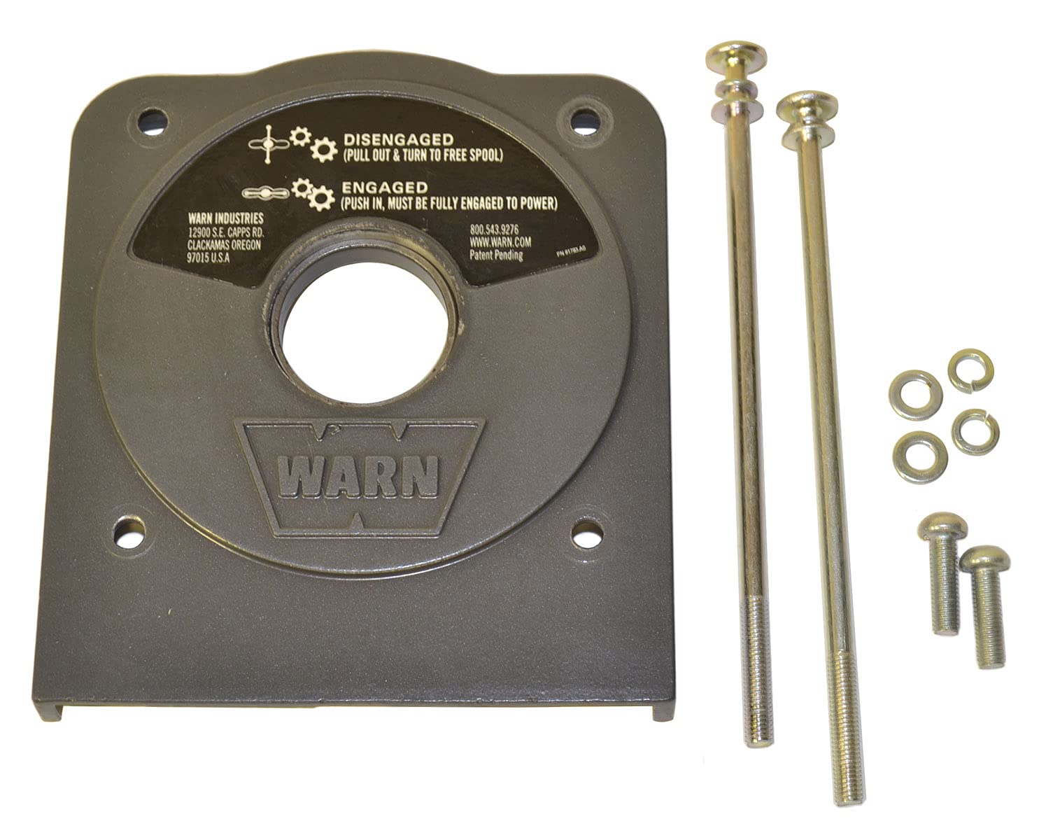 Warn Rock Cover for 1000AC Winches 82650