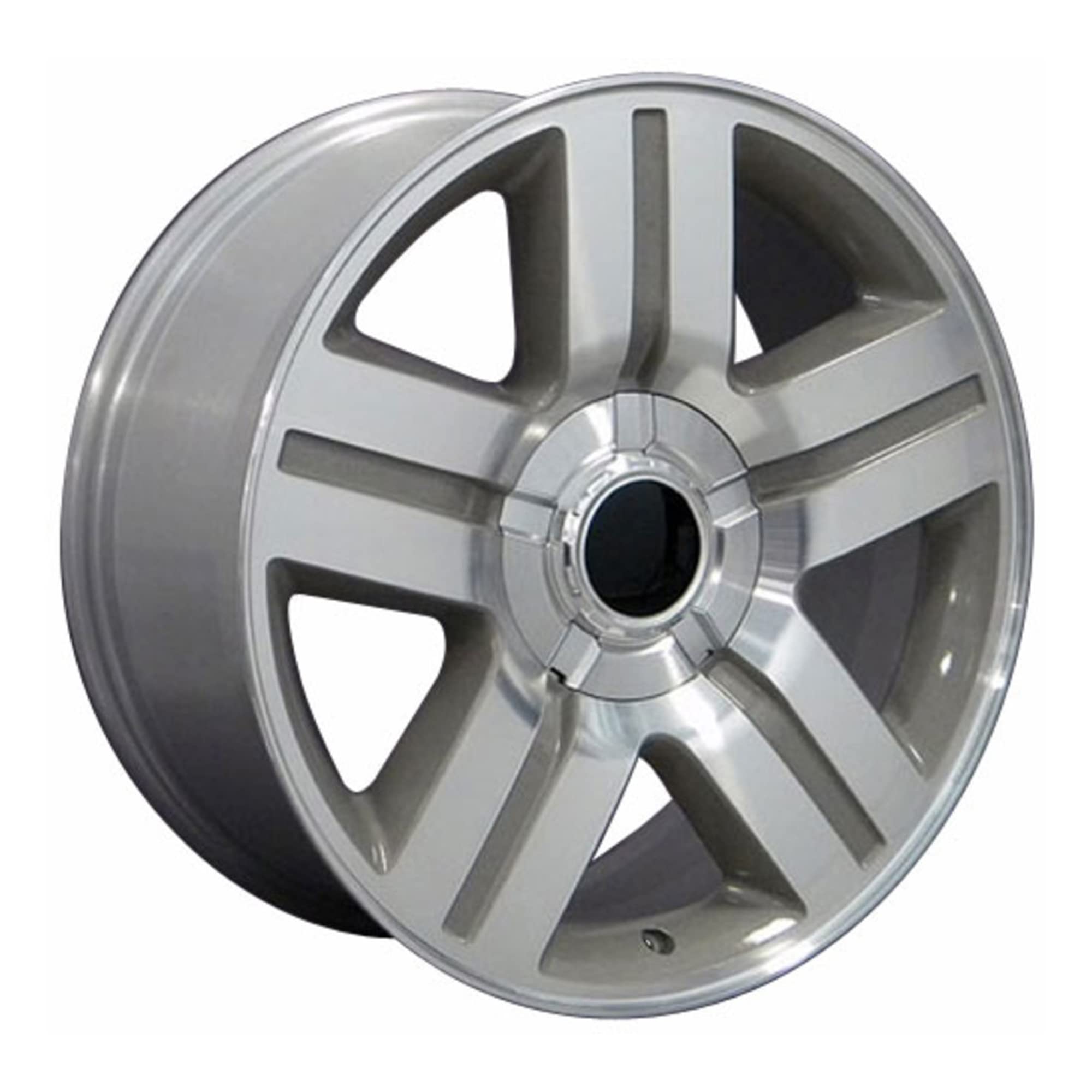 CV84-20085-6550-31MS OE Wheels: 20" Replica Wheel Cv84 Fits Chevrolet Silverado 20X8.5 Silver Wheel