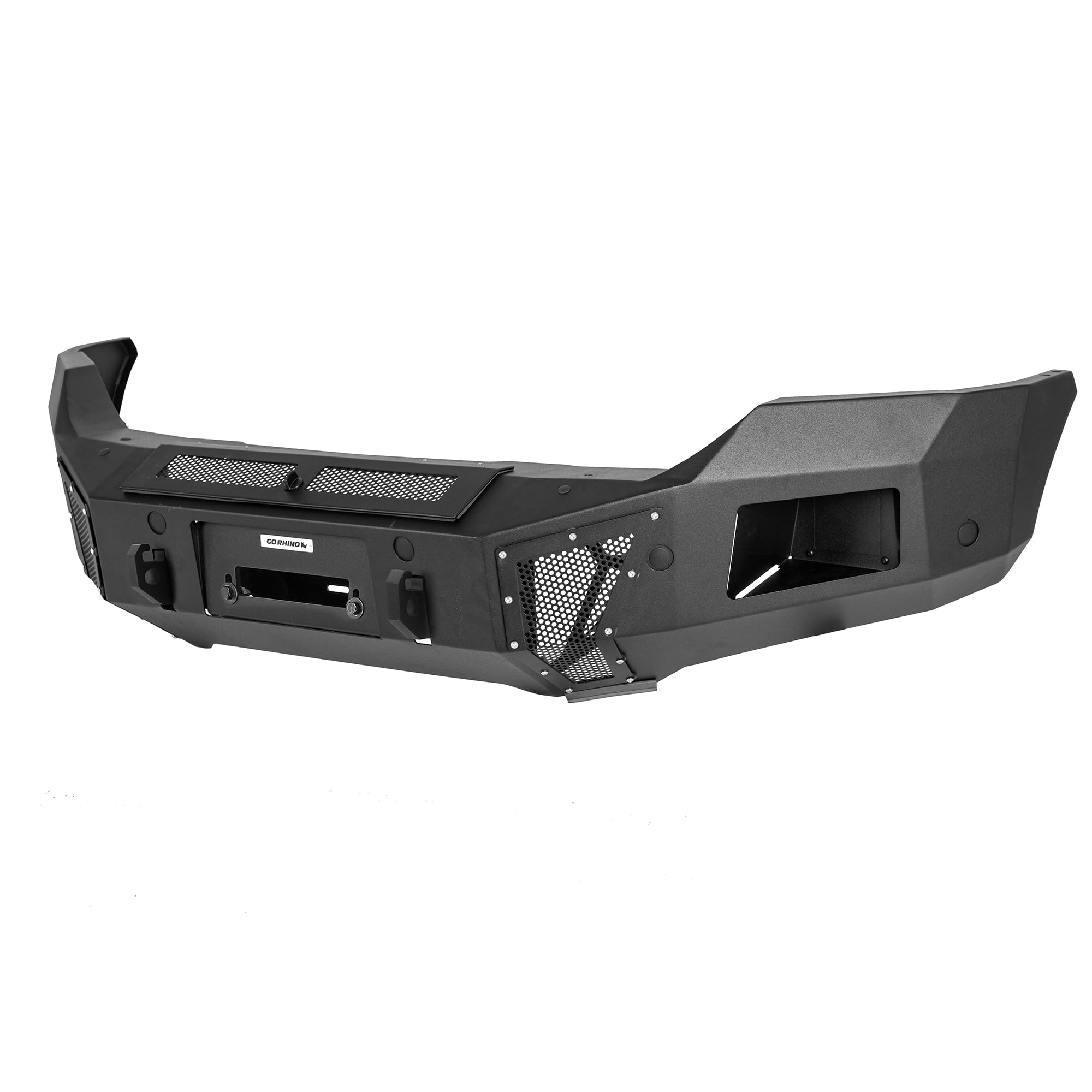Go Rhino Front Bumper BR6 | Mild Steel, Textured Black | 24131T | Fits 2019-2023 Ram 1500 Classic; 2013-2018 Ram 1500 Excludes Rebel, Warlock, TRX, & Express Models with ParkSense