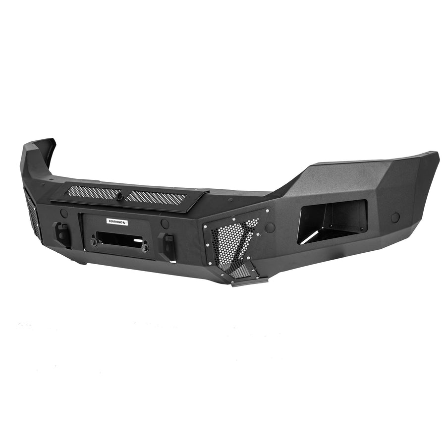 Go Rhino Front Bumper BR6 | Mild Steel, Textured Black | 24131T | Fits 2019-2023 Ram 1500 Classic; 2013-2018 Ram 1500 Excludes Rebel, Warlock, TRX, & Express Models with ParkSense