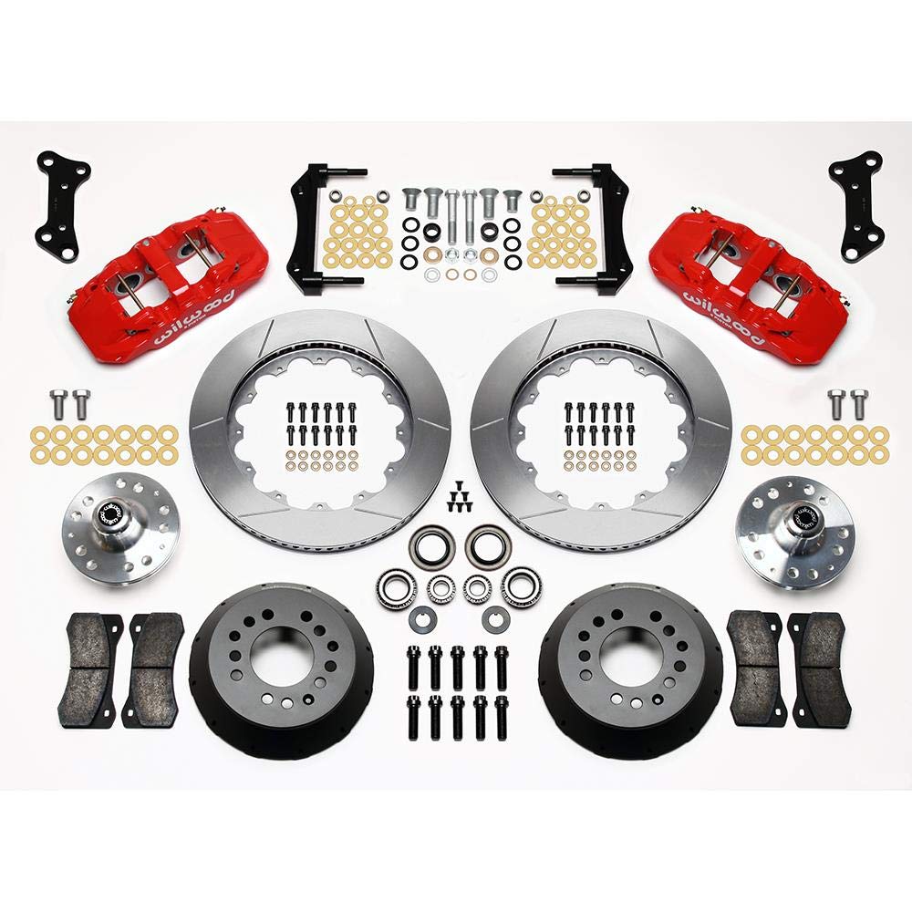 Red AERO6 Front Hub Kit,15.00