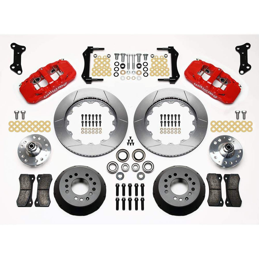 Red AERO6 Front Hub Kit,15.00