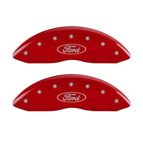 Caliper Covers MGP 10215SFRDRD Red Cover