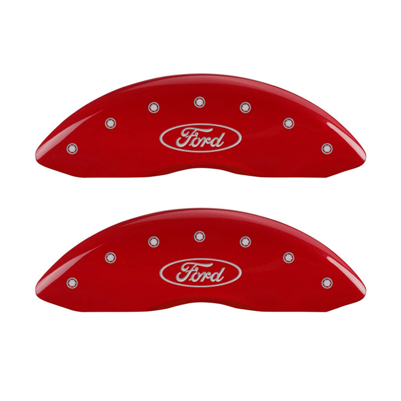 Caliper Covers MGP 10215SFRDRD Red Cover