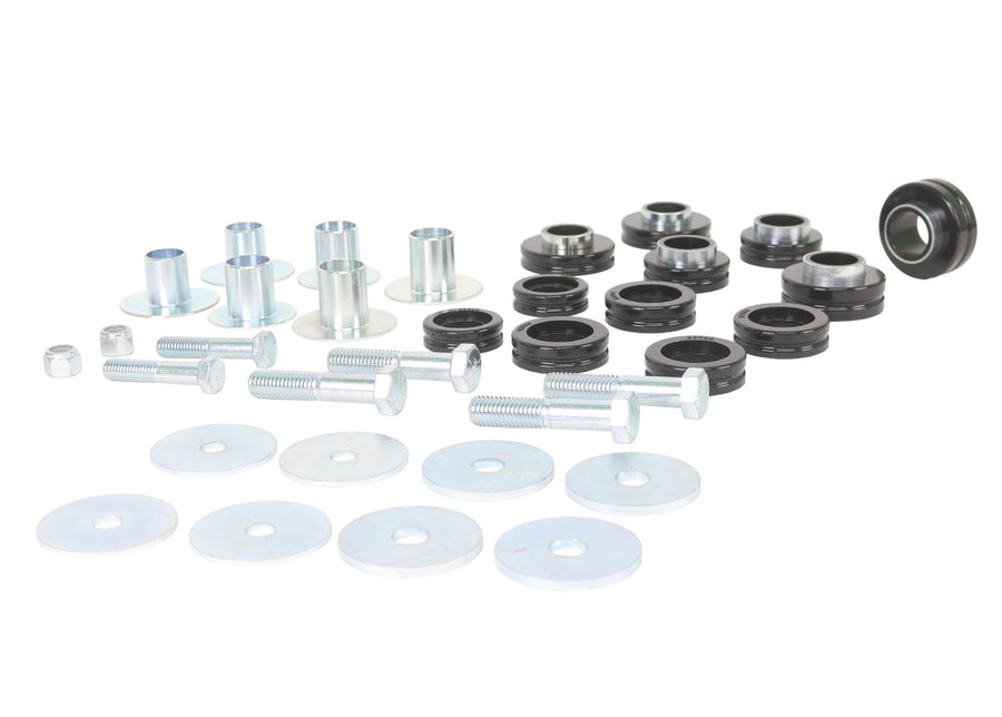 Whiteline Body Mount Bushing Assembly W93494 Compatible with 67-81 Chevy II, Firebird