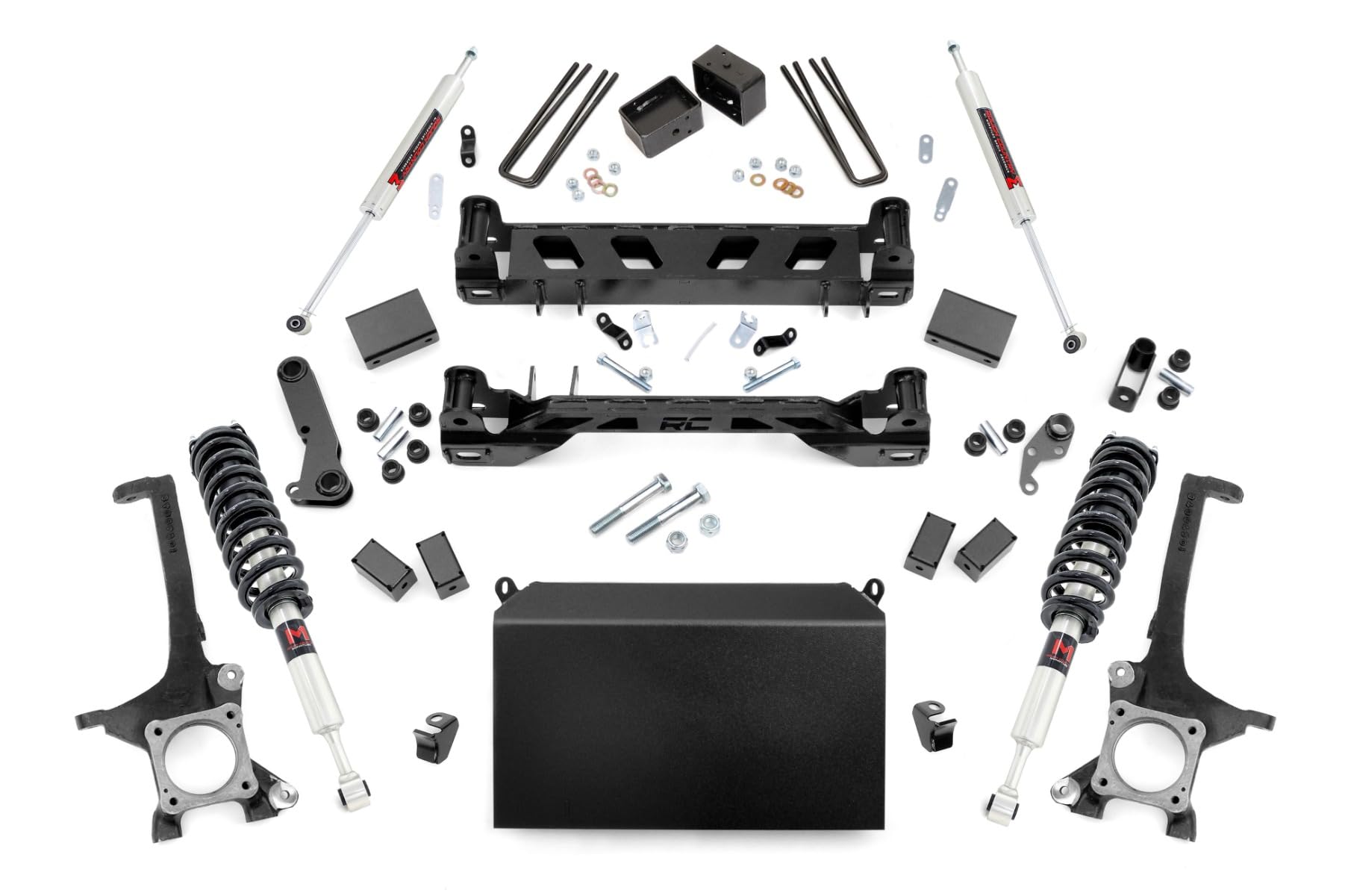 6" Rough Country Lift Kit w/M1 Struts for 2007-2015 Toyota Tundra 4WD - 75440