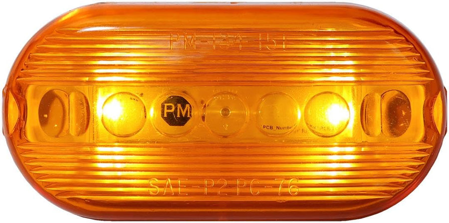 Led Marker/Clearance Peterson V35A-BT2, Pc Mv Oblong, 4.125"X2" Bt2