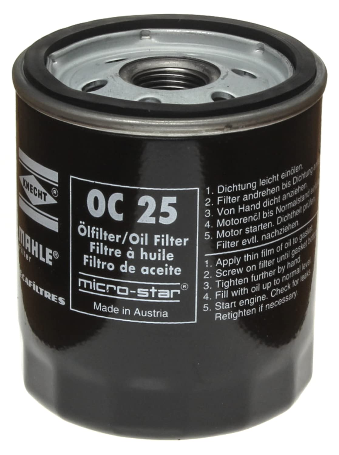 Engine Oil Filter MAHLE OC 25