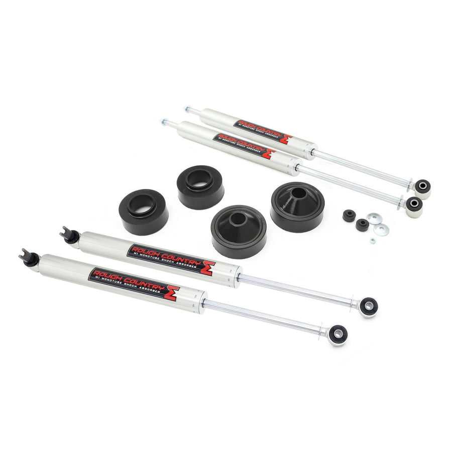 1.75" Lift Kit Rough Country for 2007-2018 Jeep Wrangler JK - 65140