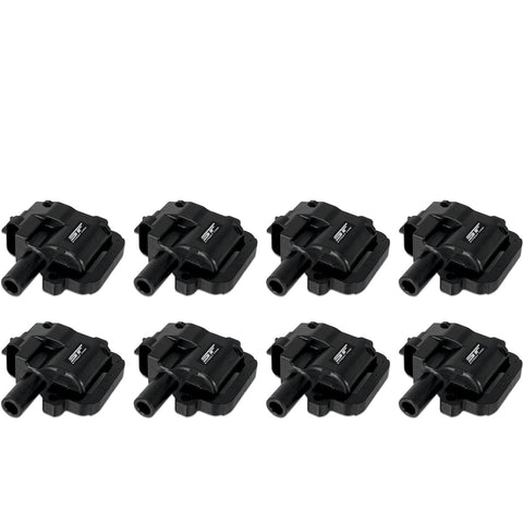 8-Pack MSD Street Fire 55088 Ignition Coils - Black
