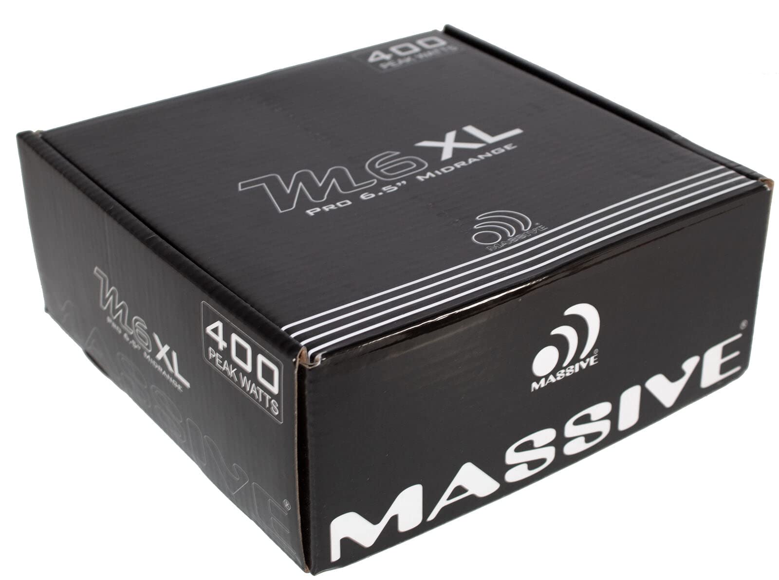 M6XL Massive Audio 6.5" Mid-Range Speaker | 300W Max, 150W RMS, 8 Ohm, CEA Rated, High Power Handling, Ferrite Magnet, Pro Audio Sound for Car, Motorcycle & ATV Systems