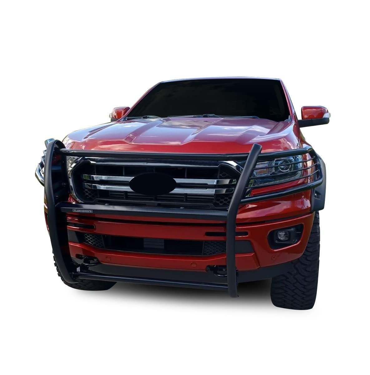 Off Road Black Horse Grille Guard Modular Black Compatible with 2019-2023 Ford Ranger-17FP10MA