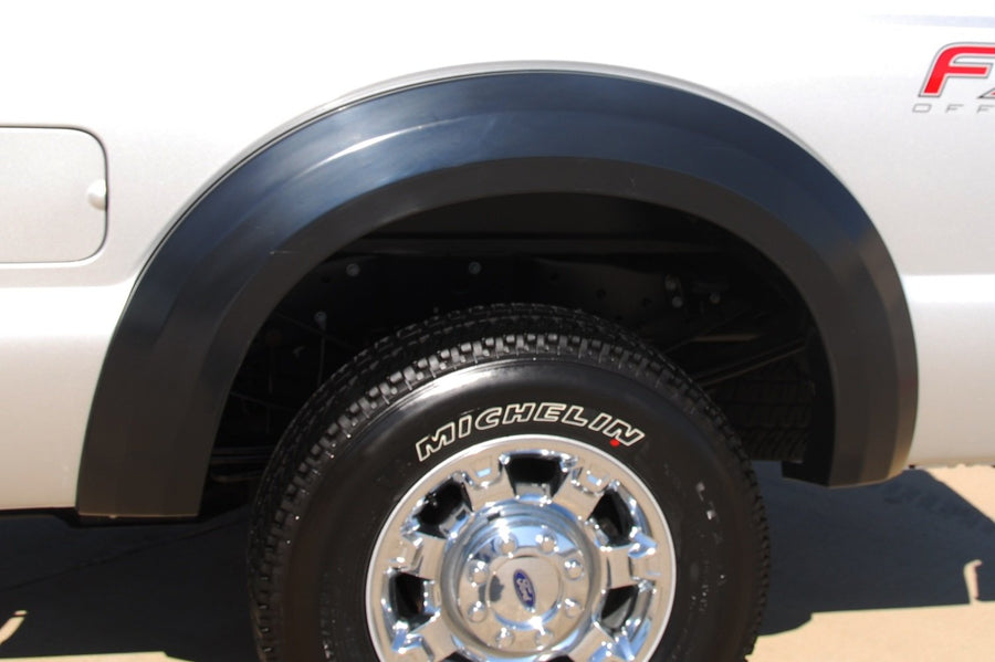 Lund Elite Series EX314TB Black Extra Wide Style Textured Rear Fender Flare - 2 Piece