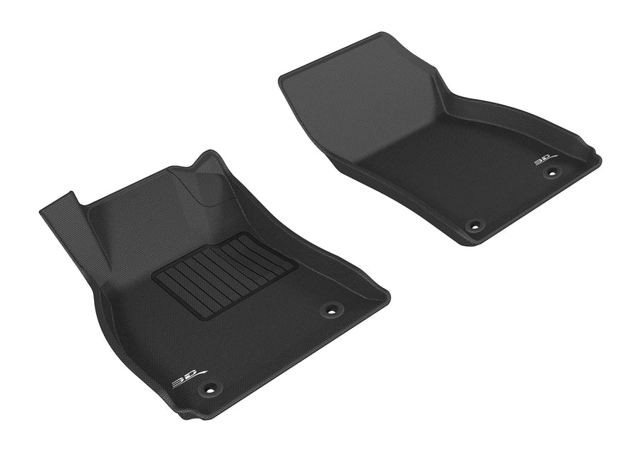 Kagu 3D MAXpider Custom Fit All-Weather Floor Mat (Black) Compatible with Buick LaCrosse 2010-2016 - R1