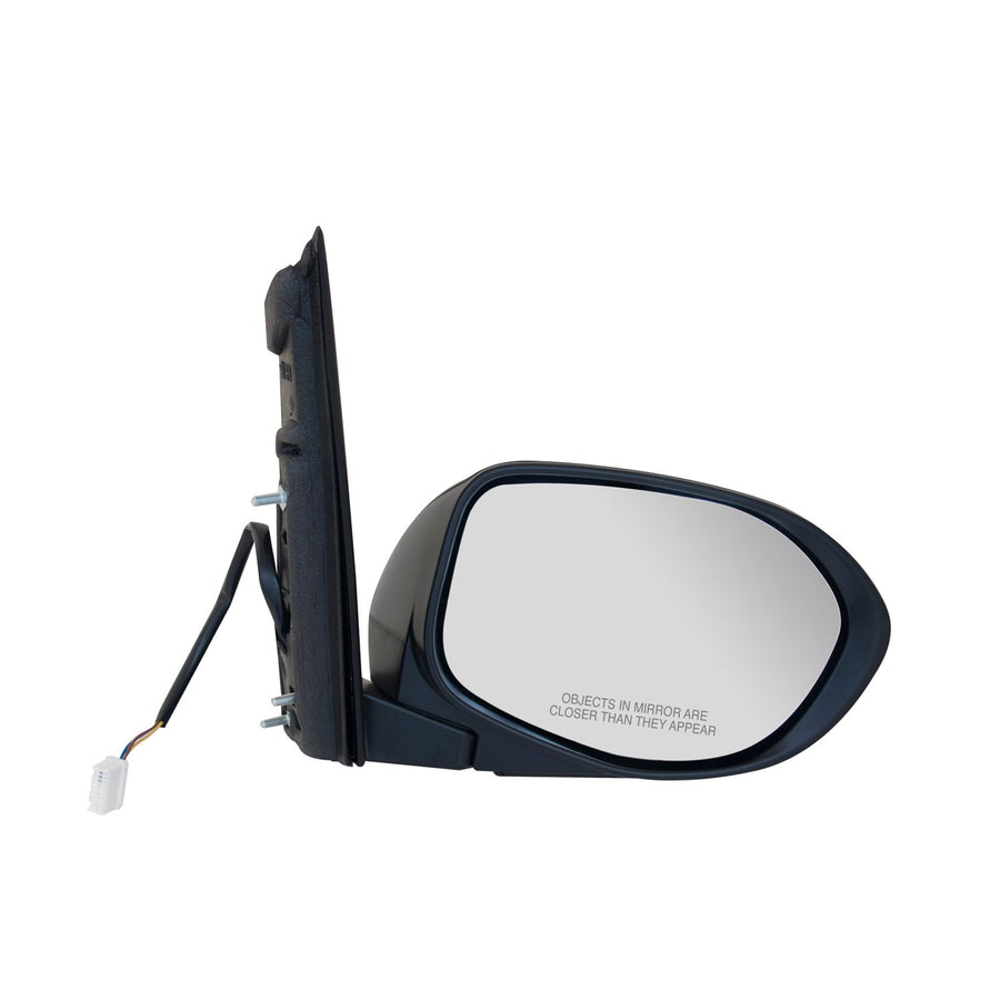 Fit System Mirror Passenger Side for Honda Odyssey EX, EX-L, LX, SE Model, Textured Black, Foldaway, w/o Aspherical Lens, w/o Camera, Power