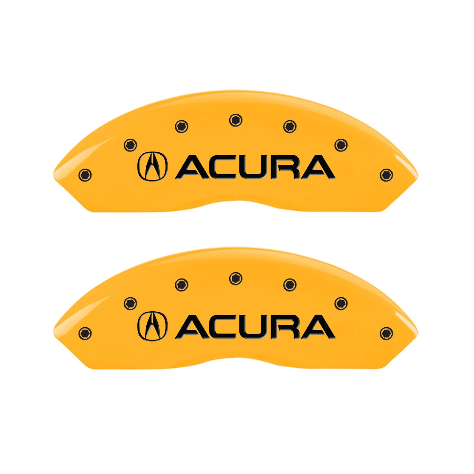 Caliper Covers MGP 39015SACUYL, Yellow