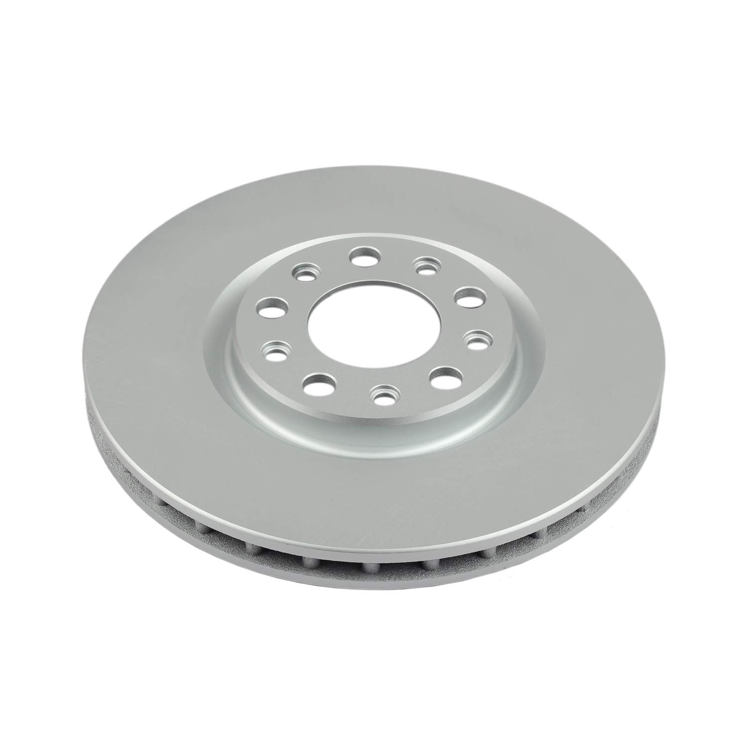 Power Stop front AR83086EVC Geomet Coated Brake Rotor For Chrysler 200 2015-2017, Dodge Dart 2013-2016, Fiat 500X 2016-2023, Jeep Compass 2017-2022, Renegade 2015-2023, Fiat 500X 2023 [Model Specific]