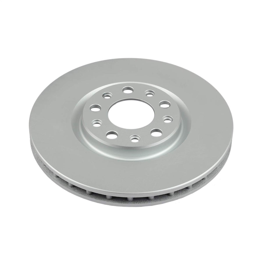 Power Stop front AR83086EVC Geomet Coated Brake Rotor For Chrysler 200 2015-2017, Dodge Dart 2013-2016, Fiat 500X 2016-2023, Jeep Compass 2017-2022, Renegade 2015-2023, Fiat 500X 2023 [Model Specific]
