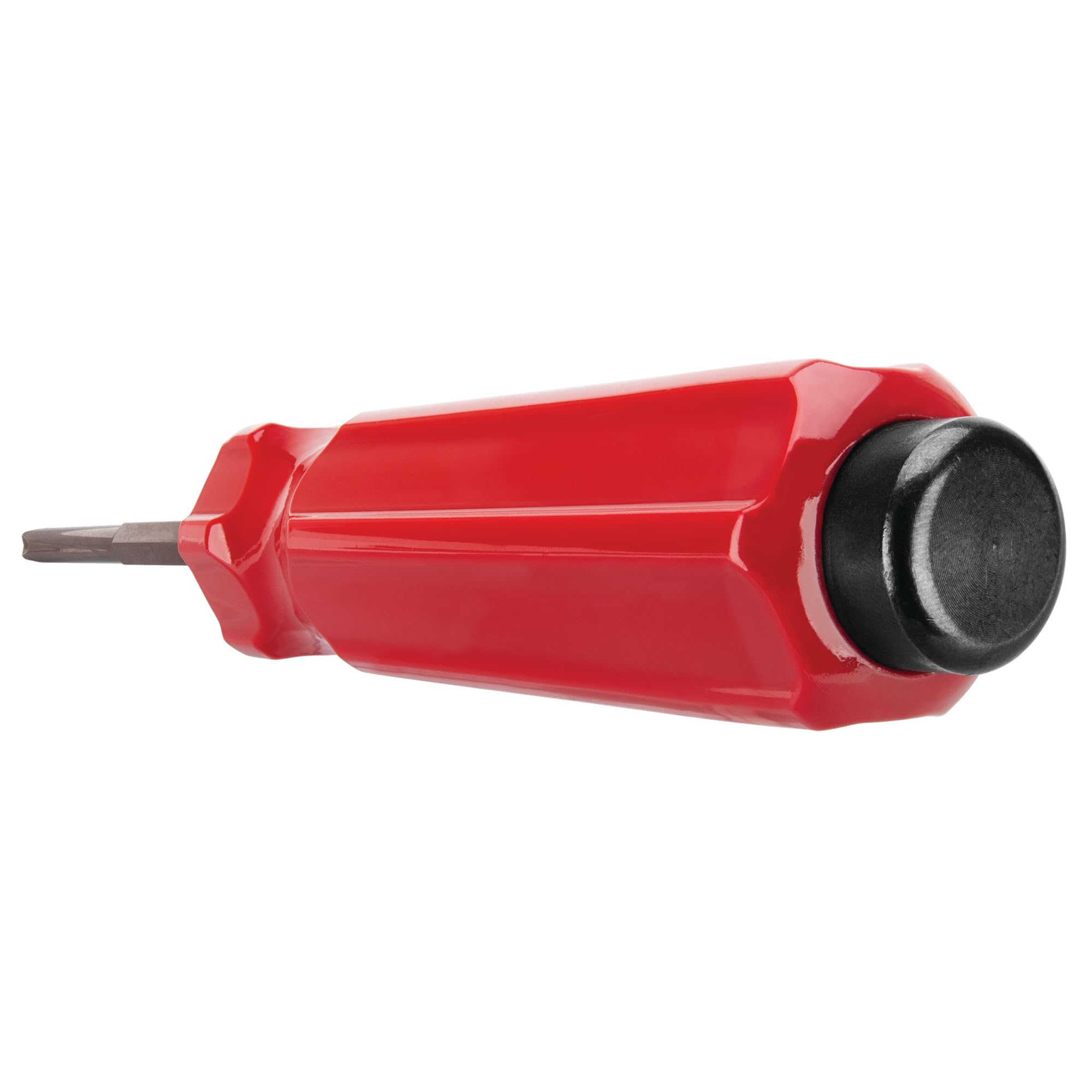 W2505 Performance Tool 5 Pc. Hammer Screwdriver Kit, Phillips and Slotted Bits, S2 Steel, Reversible, Red