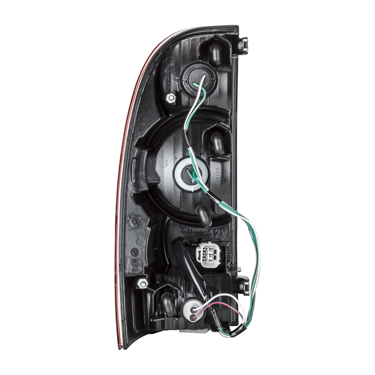 Right TYC Tail Light Assembly Compatible with 2005-2008 Toyota Tacoma
