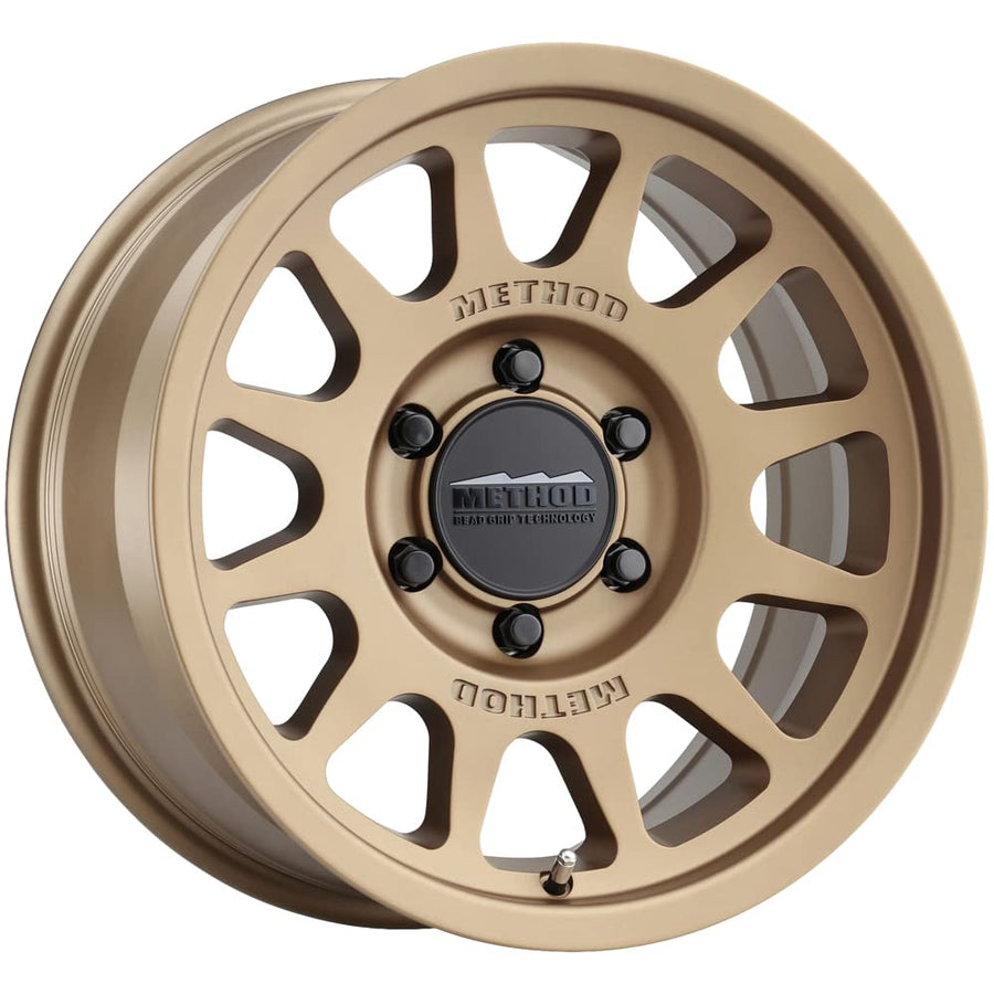 Bronze Method Race Wheels 703 TRANSIT Wheel with Method (16 x 6.5 inches /6 x 180 mm, 90 mm Offset)