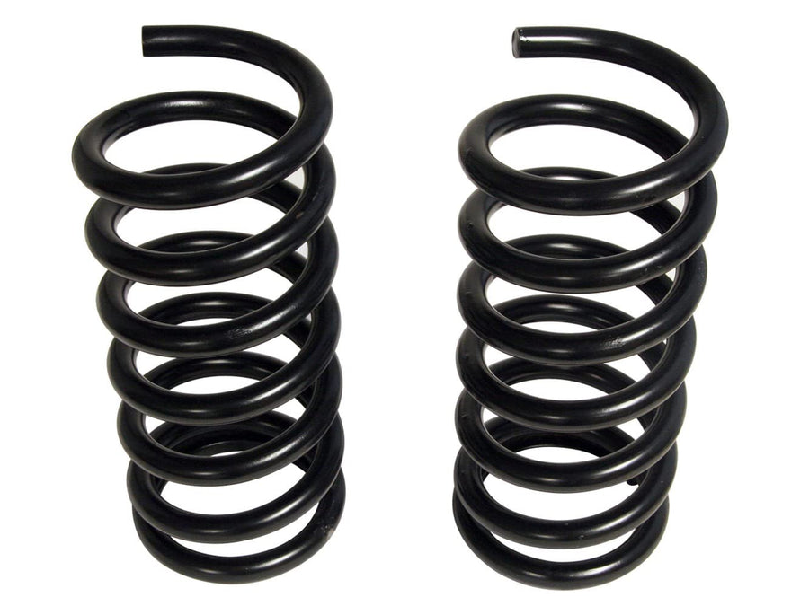 Performance Coil Springs | Scott Drake for Classic Ford Mustang 1967-1973 | Classic Ford Mustang Performance-Increasing Coil Springs in a Black Powder Coated Finish