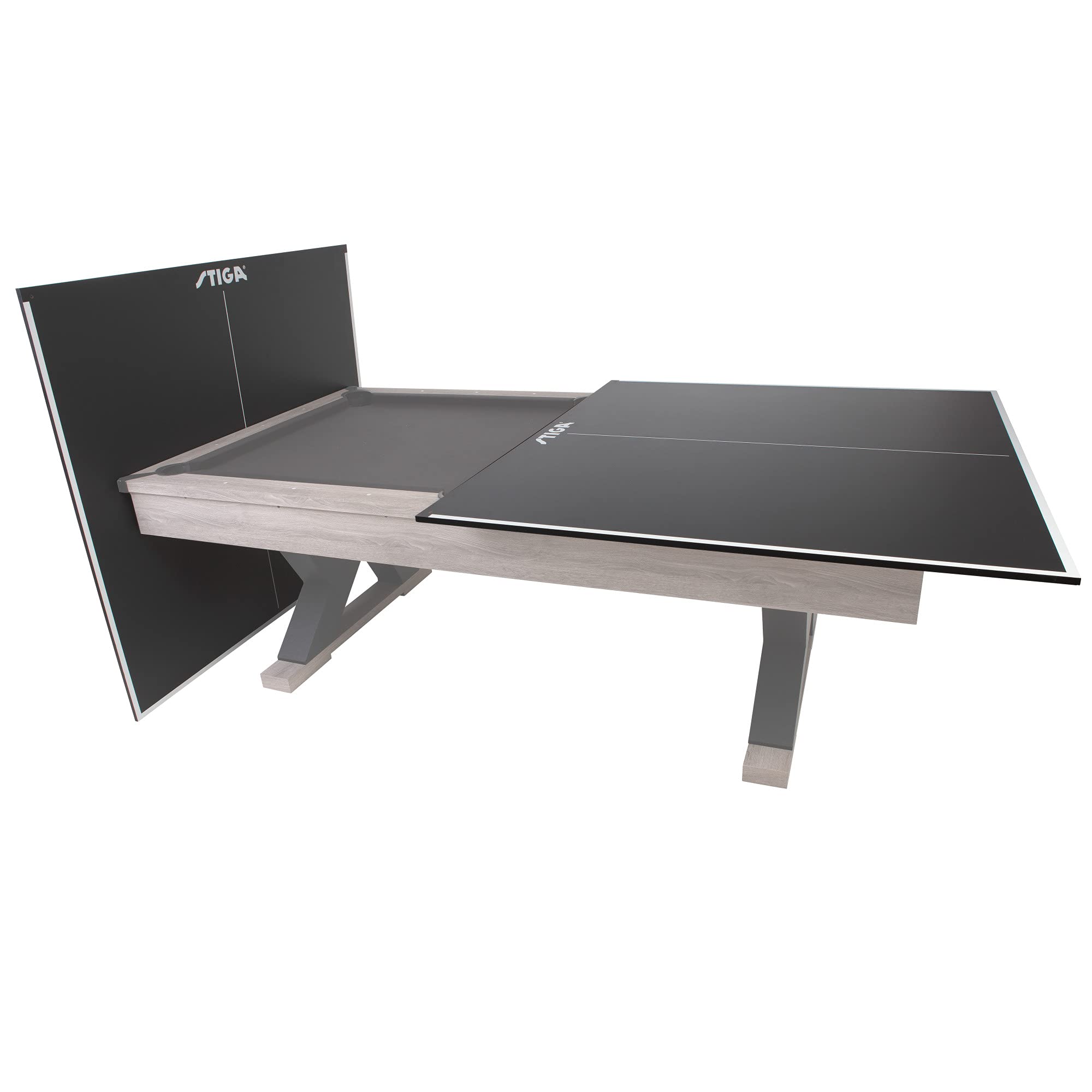 STIGA Table Tennis Premium Conversion Tables - Ping Pong Pool Table Toppers - One Piece and Four Piece Available