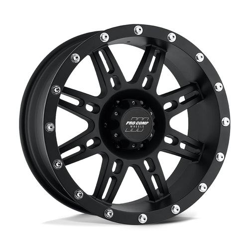 PXA31 Pro Comp Alloys 15X8 5X4.5 F-BLK -19MM - PXA7031-5865
