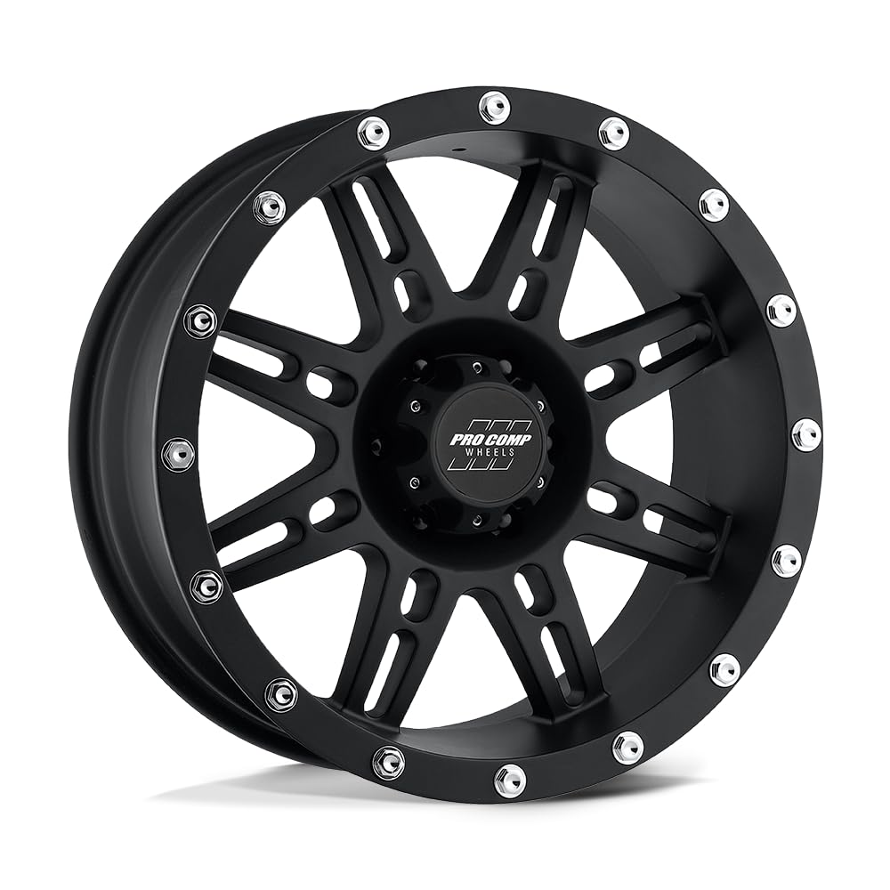 PXA31 Pro Comp Alloys 17X9 5X5.0 F-BLK -6MM - PXA7031-7973