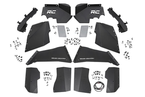 Rough Country Inner Fenders Front & Rear for 2007-2018 Jeep Wrangler JK - 10511