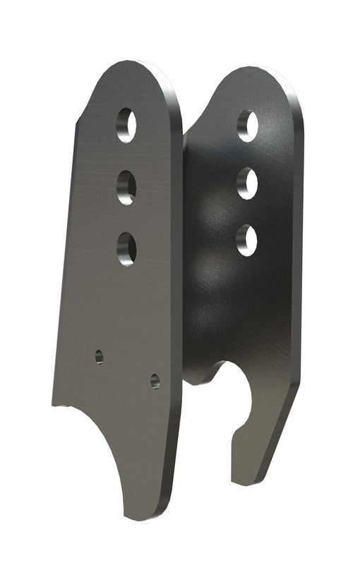 TeraFlex JK Rear Upper CRD60 Axle Bracket Flexarm Mount - Driver