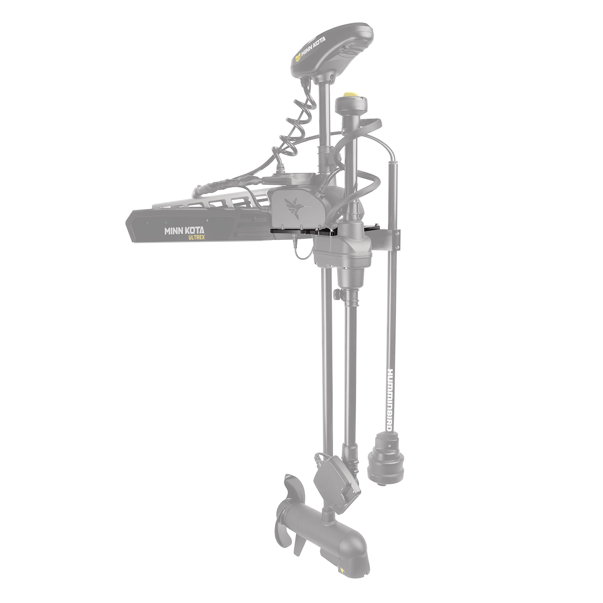 Humminbird MEGA 360 Dual Mount and MEGA Live TargetLock for Ultrex Trolling Motors