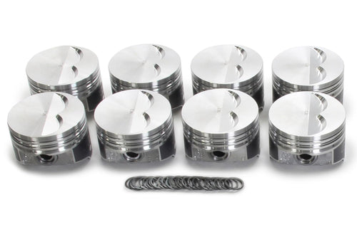 KB Performance Pistons JE Flat Top Piston Set for Small Block Chevrolet KB120.030-7cc